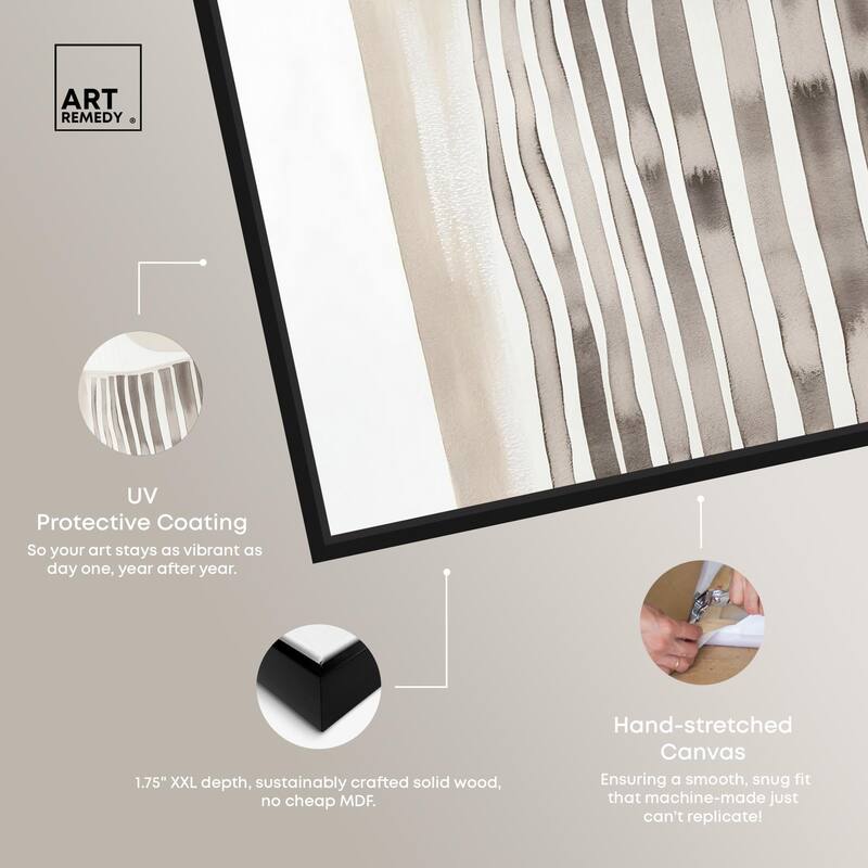 Elements of Quiet Canvas Set of 2 by Art Remedy