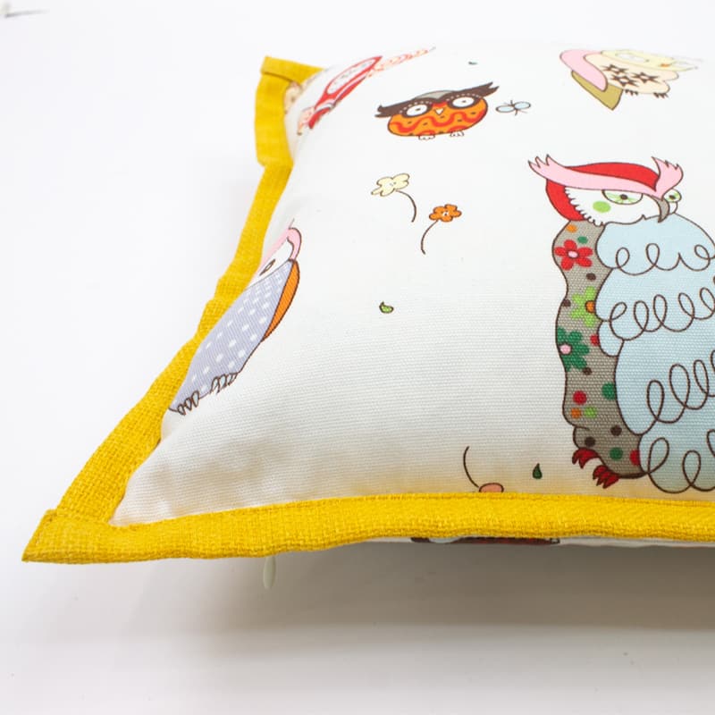 Jiti Indoor Childrens Kids Animal Patterned Cotton Decorative Accent Rectangle Lumbar Pillows 12 x 20