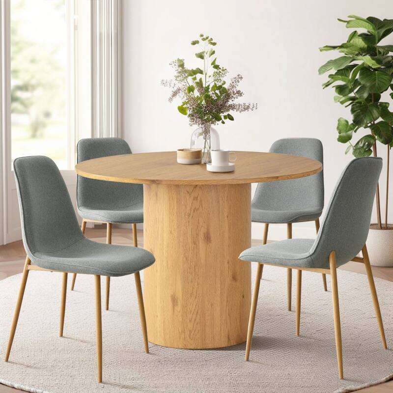 5-Piece Round Dining Table Sets