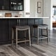 preview thumbnail 61 of 98, Maven Lane 31" Adrien Saddle Kitchen Bar Height Stool - N/A