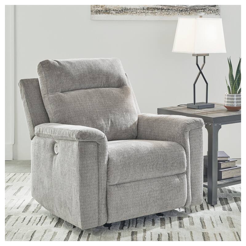 Signature Design by Ashley Barnsana Power Recliner - Ash
