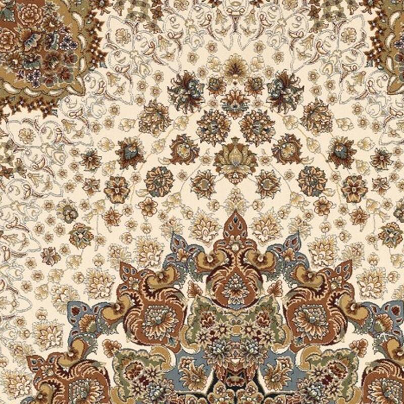 HomeRootsMedallion Traditional Rectangle Area Rug