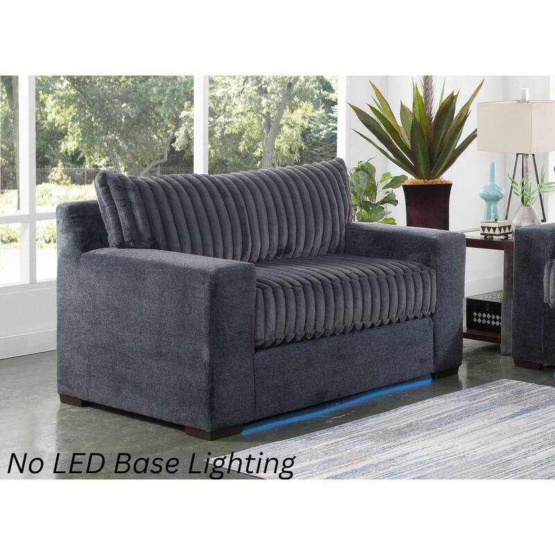 Woodhaven Furniture Studio Cord Chair - Smoke