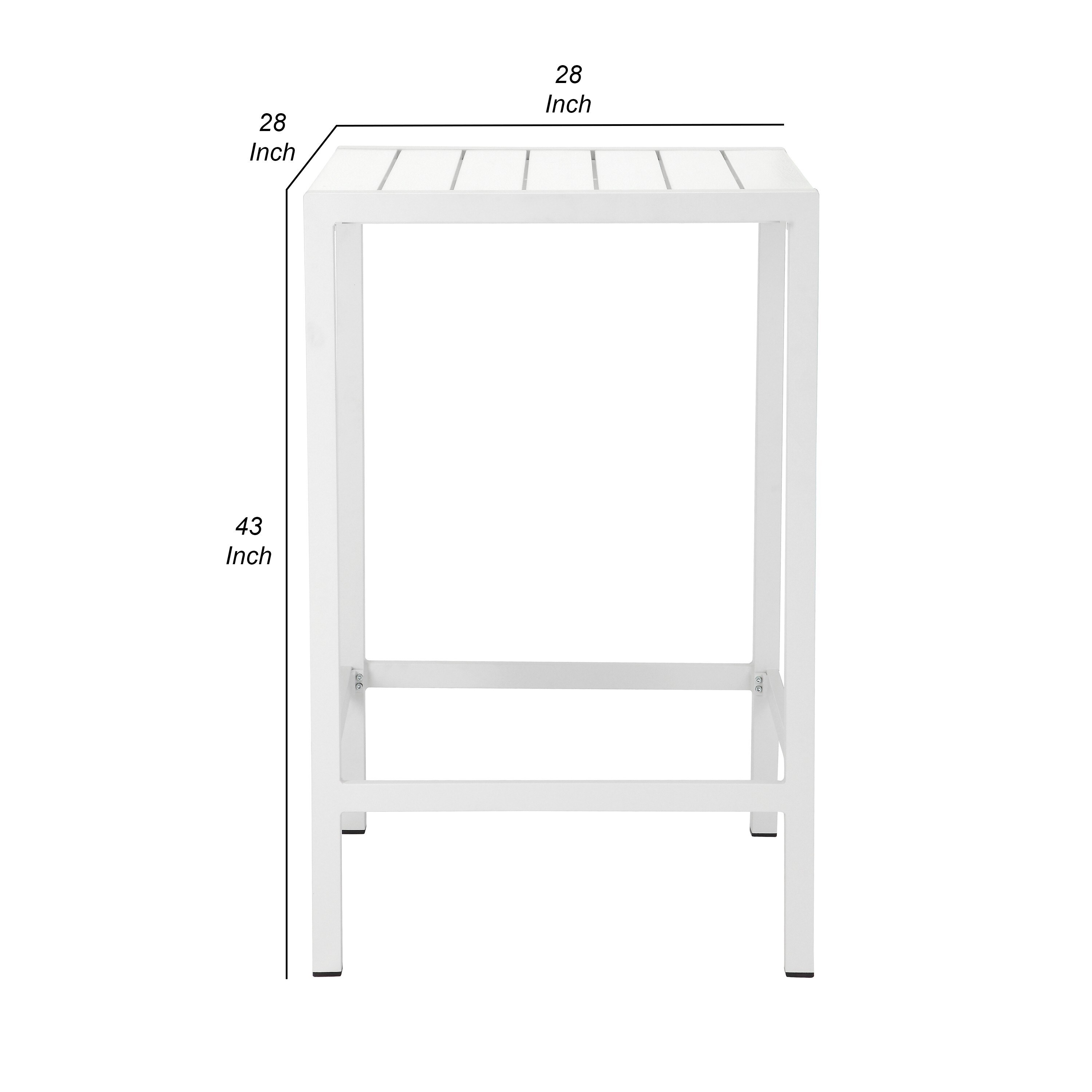 43 inch online high table