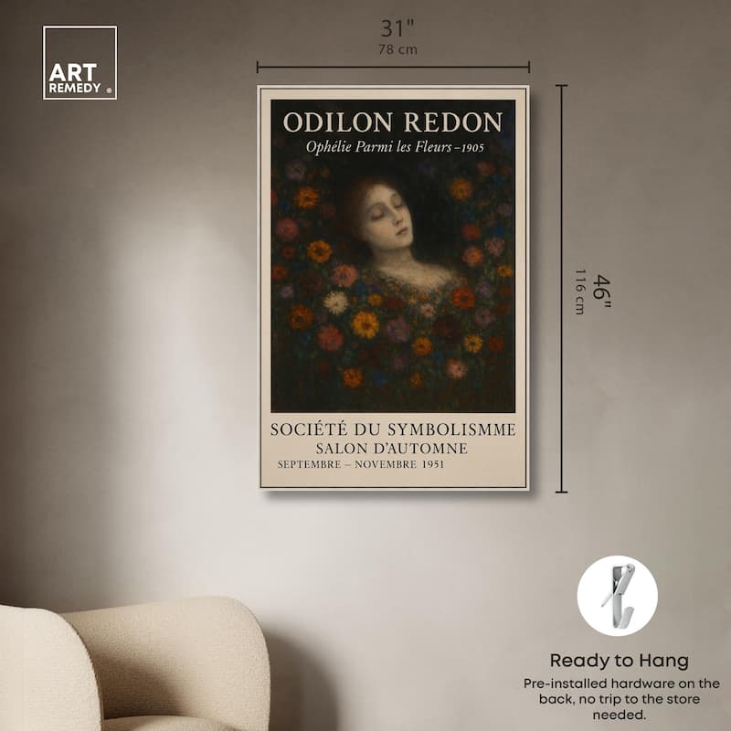 Redon's Beauty Canvas by Art Remedy