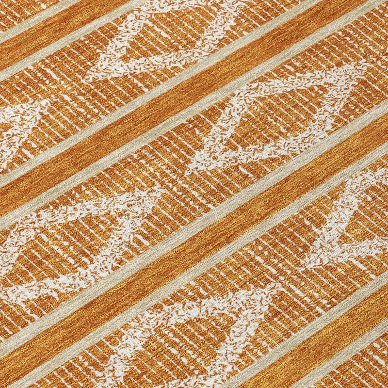 HomeRoots Geometric Transitional Rectangle Outdoor Rug