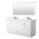 Option White, Bronze Trim, Giotto Quartz Top