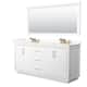 Option White, Bronze Trim, Giotto Quartz Top