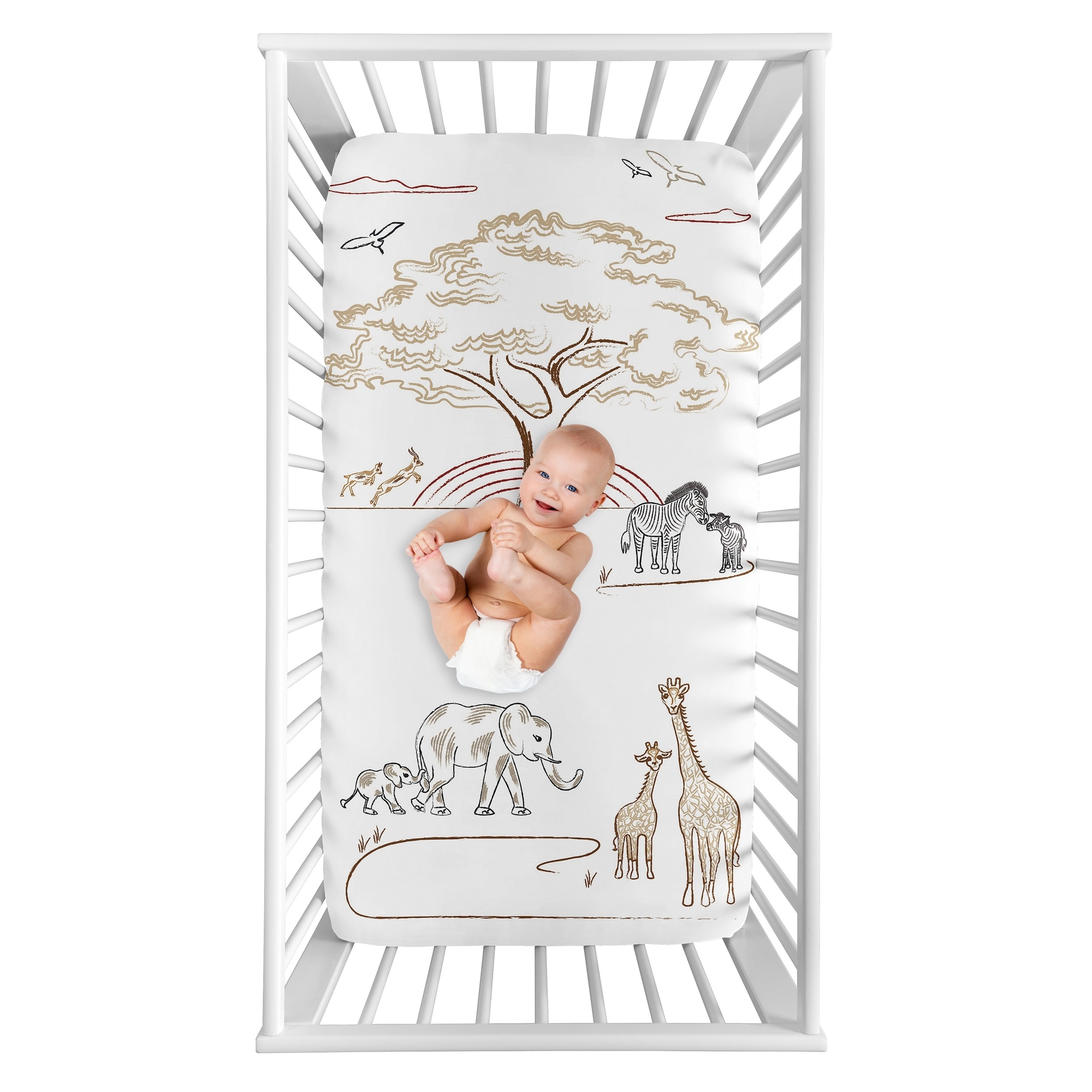 Trend lab wild deals forever crib bedding