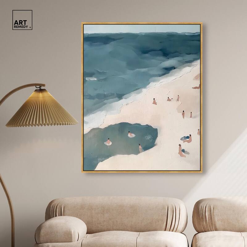 Daydreams by the Sea Canvas by Art Remedy