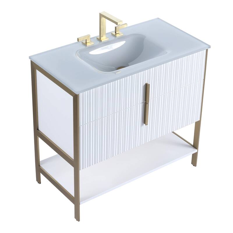 Fine Fixtures Serenity Modern bathroom vanity