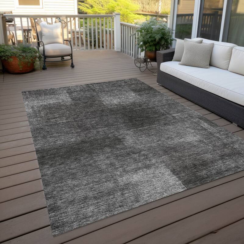 Machine Washable Indoor/ Outdoor Chantille Ombre Rug