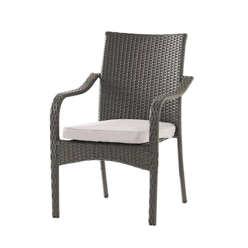 San Pico Outdoor Wicker Chairs (Set of 4) by Christopher Knight Home