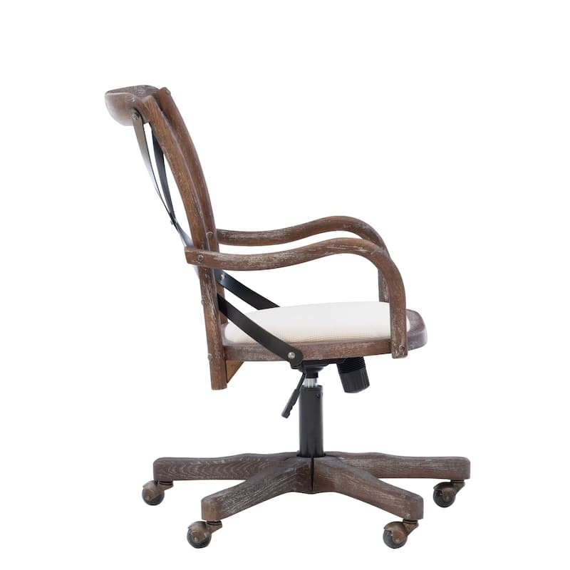 Café Office Chair - 39.5" - Brown and Black
