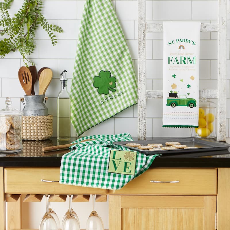 DII St Pattys Day Dishtowels