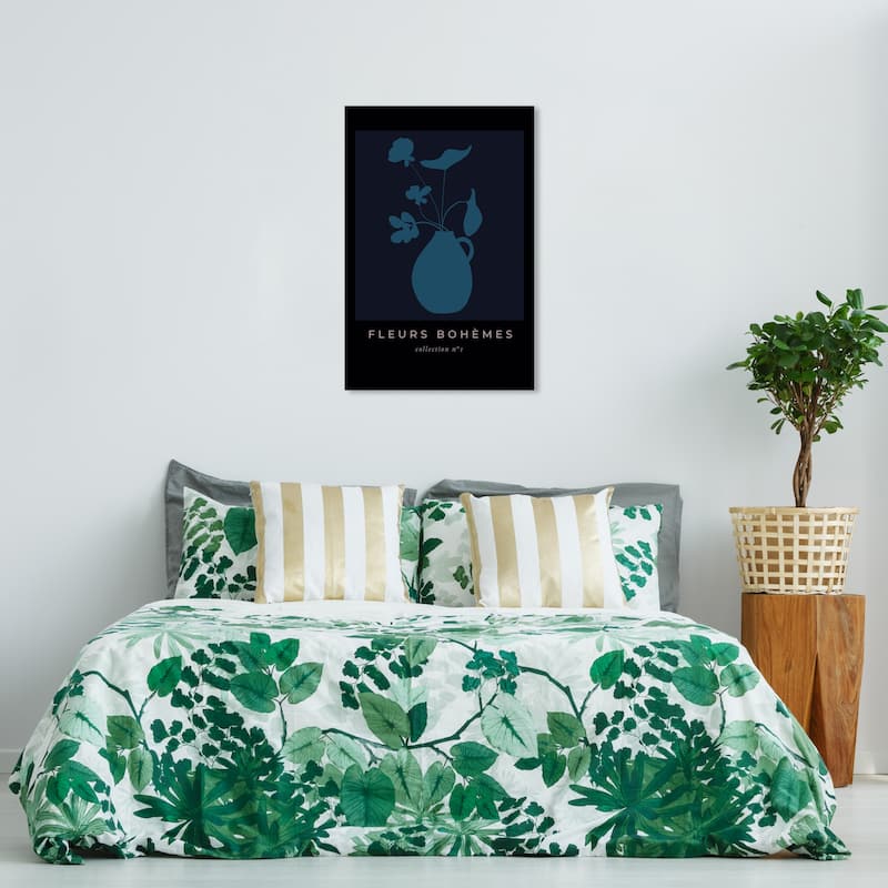 Wynwood Studio Canvas Floral and Botanical Fleurs Bohemes Number One II Wall Art Canvas Print - 24 x 36