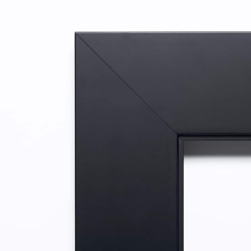 Corvino Wood Framed Grey Corkboard Bulletin Board
