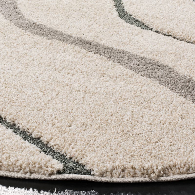 SAFAVIEH Florida Shag Hervor Soft Serene Waves 1.2-inch Thick Rug