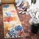 preview thumbnail 7 of 37, SAFAVIEH Cabana Leala Indoor/ Outdoor Waterproof Patio Floral Rug 2' x 10' Runner - Creme/Red