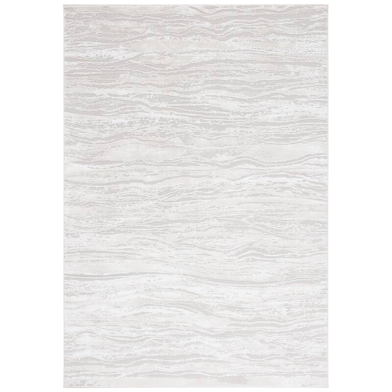 SAFAVIEH Carter Vianne Modern & Contemporary Rug - 5'3" x 7'6" - Ivory/Taupe