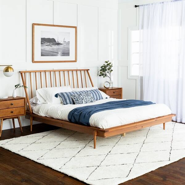 Shop Carson Carrington Blaney Solid Pine Wood Spindle Bed On Sale Overstock 27148607