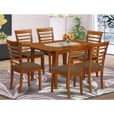 Dinette Set - Small Kitchen Table with 4 Chairs - Cottage Style Dining Room Set