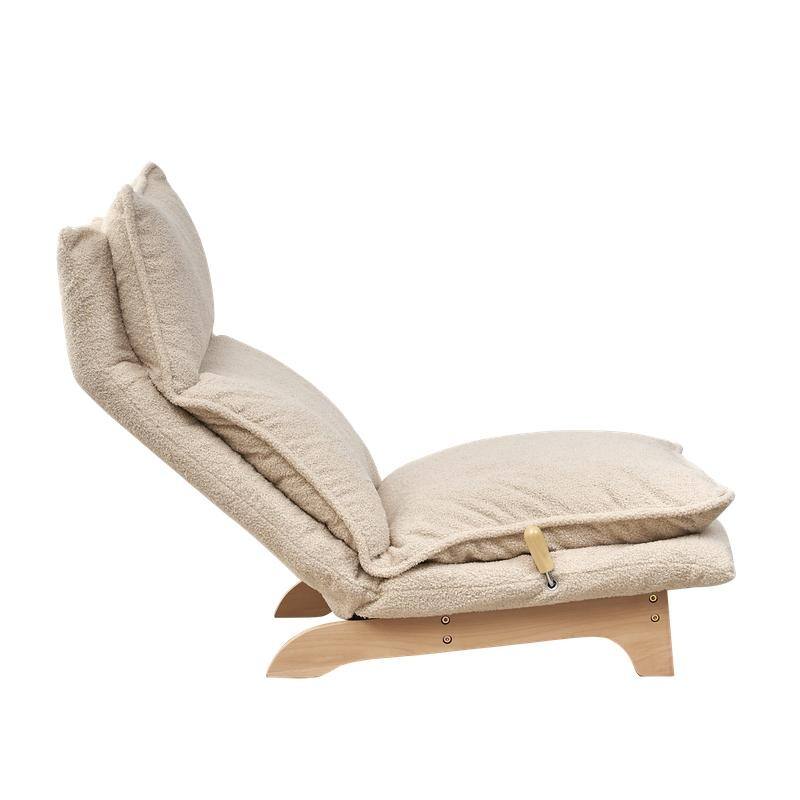 Lazy sofa balcony leisure chair bedroom sofa chair foldable reclining chair leisure single sofa functional chair