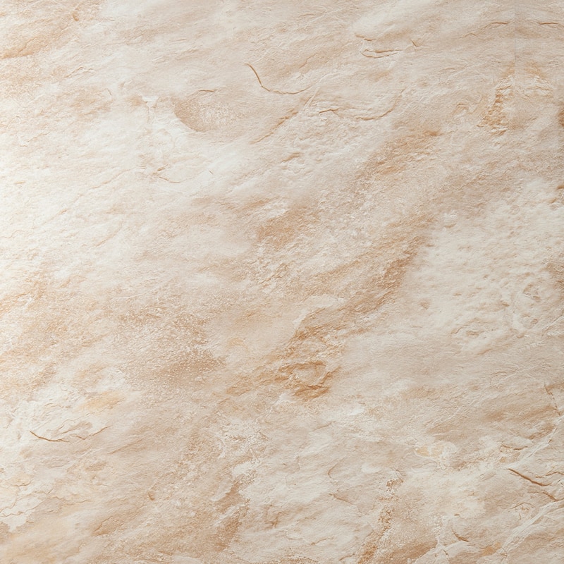 SEI Furniture Simons Transitional Faux Marble & Glass Top Side Table