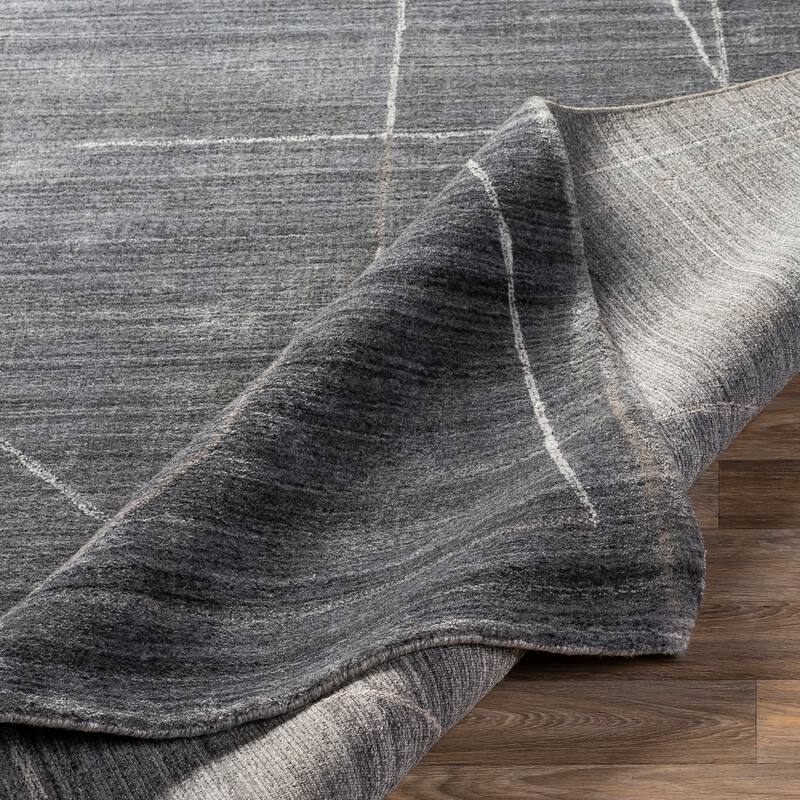 Uttermost Costilla Modern Grey Rug