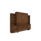 preview thumbnail 27 of 26, Brentwood Queen Murphy 2-pier Desk Bed
