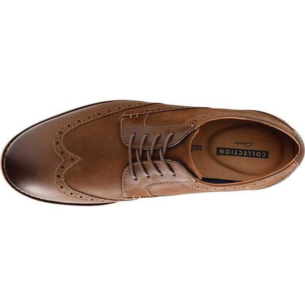 clarks men's raharto wing oxford