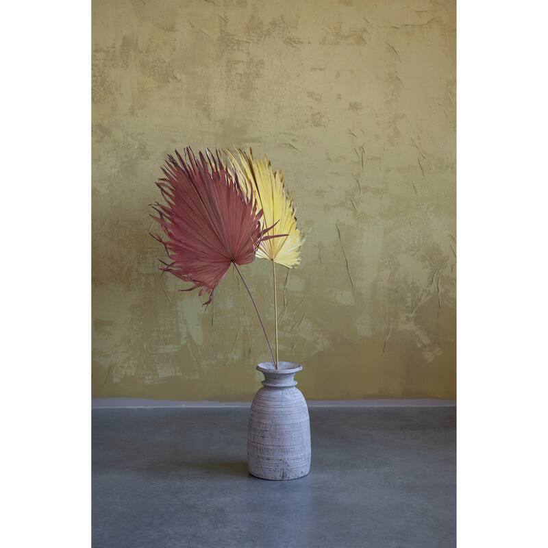 Found Decorative Wood Jug