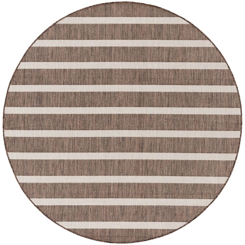Nourison Positano Indoor/Outdoor Striped Area Rug