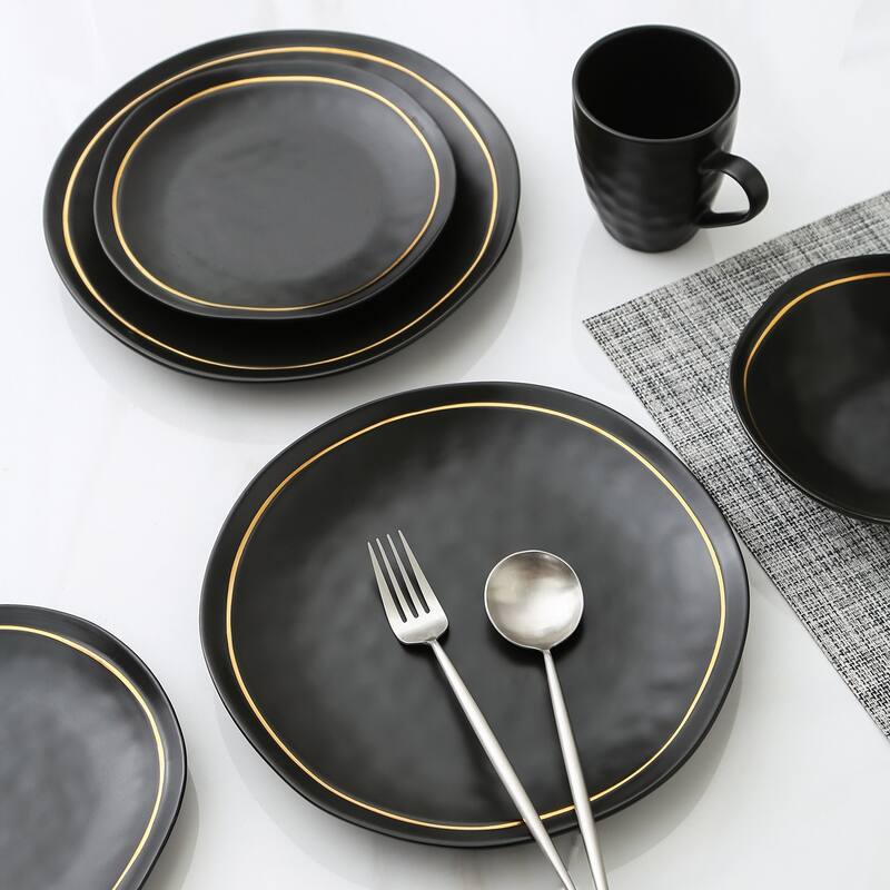 Stone Lain Clara Porcelain Dinnerware Set - 10.83 x 10.83