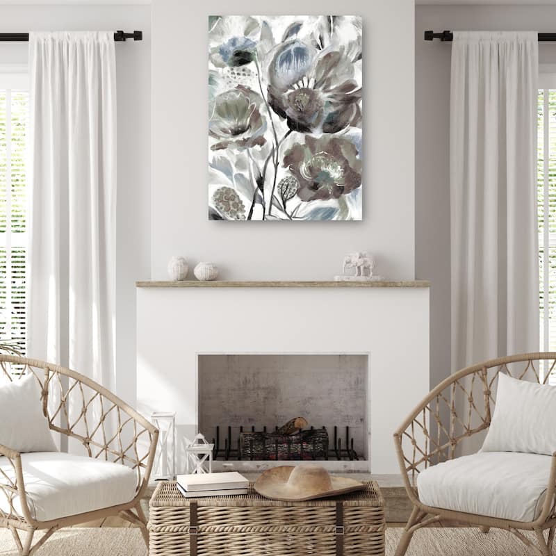 Coppertones II Blue By Frank Parson Canvas Art Print