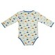 preview thumbnail 2 of 1, Full Sleeves Bodysuit - Paper Boat