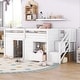preview thumbnail 12 of 26, Modern & Clean Design Twin Size Kid Low Loft Bed With Shelves, Ladder and Drawers, Superior Quality, Maximized Space