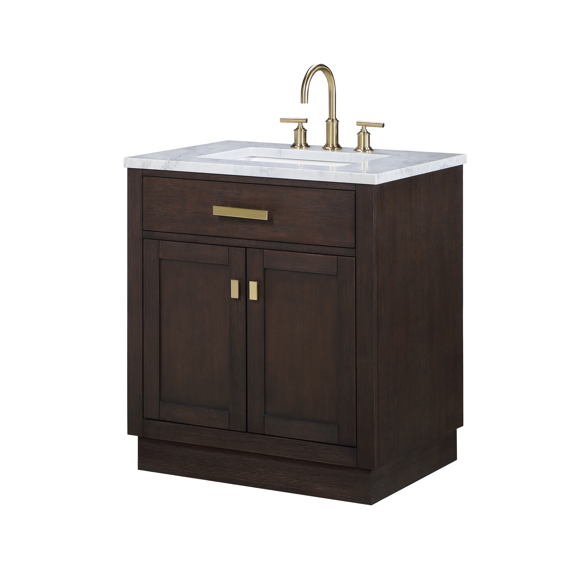 Chestnut 30 Single Bathroom Vanity Vanity With Mirror S Overstock 31227661