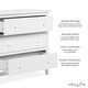 preview thumbnail 4 of 4, Dream On Me Universal 3 Drawer Chest - White
