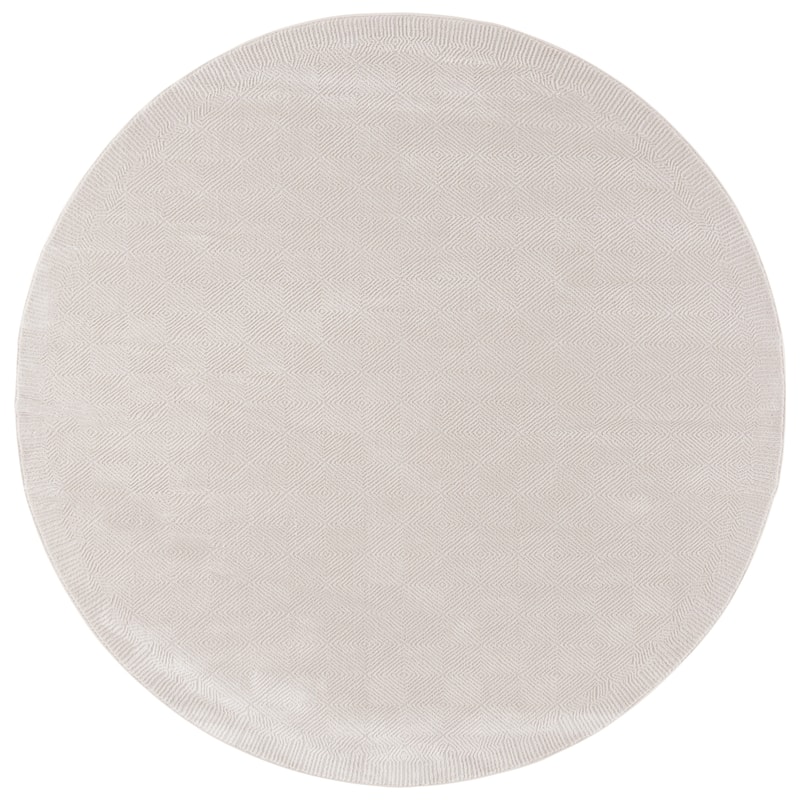 SAFAVIEH Parker Albertha Modern & Contemporary Rug - 6'7" Round - Taupe