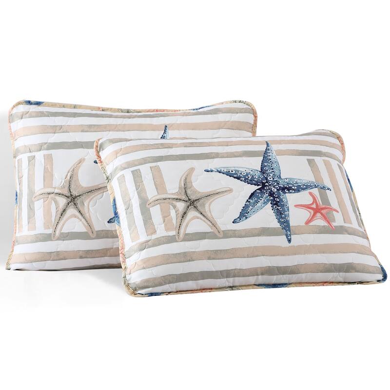 Caribbean Joe Coastal 3PC Quilt Set