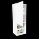 preview thumbnail 23 of 31, TUHOME Mila Wall-Mounted Bathroom Medicine Cabinet with Open & Closed Storage
