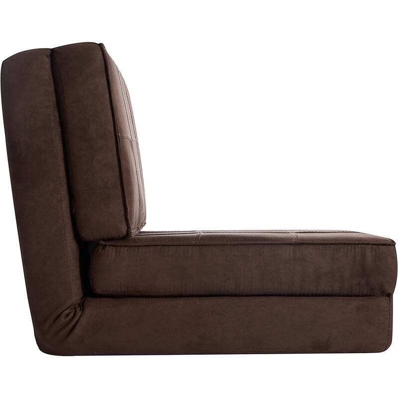 Urban Shop Ultra Suede Convertible Flip Chair
