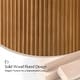 preview thumbnail 7 of 22, Bert Modern 22" Tall Round Solid Wood Full Assembly End Table WIth Storage By HUALALA HOME