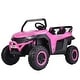 preview thumbnail 2 of 93, 24V Kids Ride-On UTV with 4WD, Parent Control, Double Seat, Easy-Drag, Soft Braking & Shock Absorbers