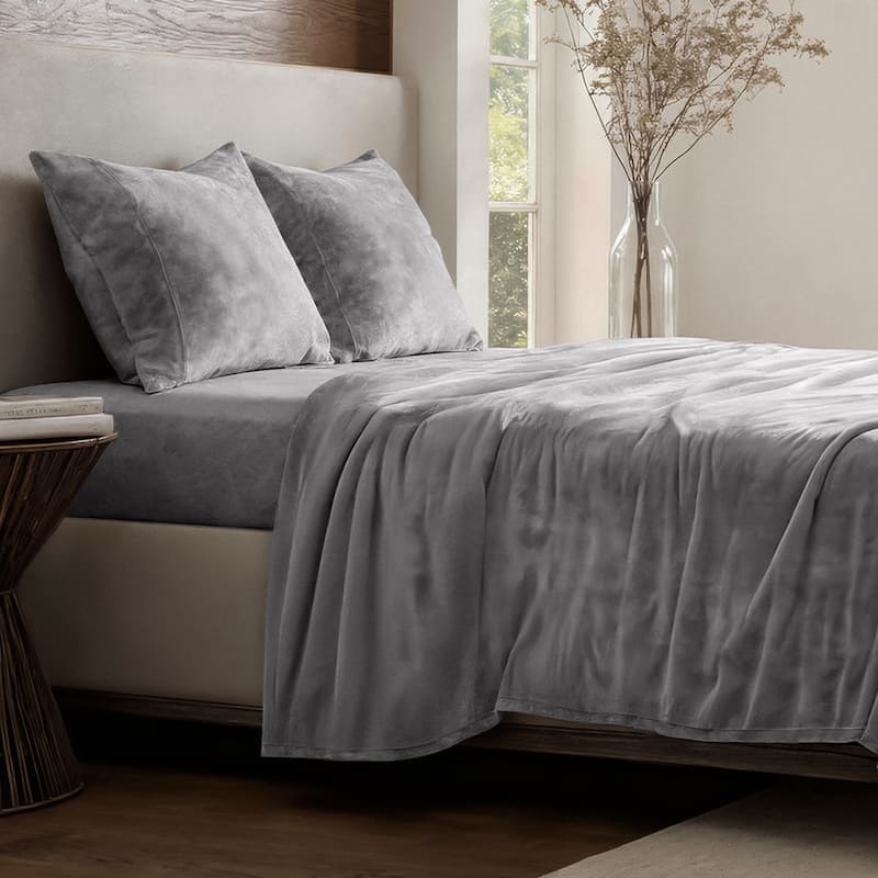 Bare Home Velvety Soft Microplush Sheet Set