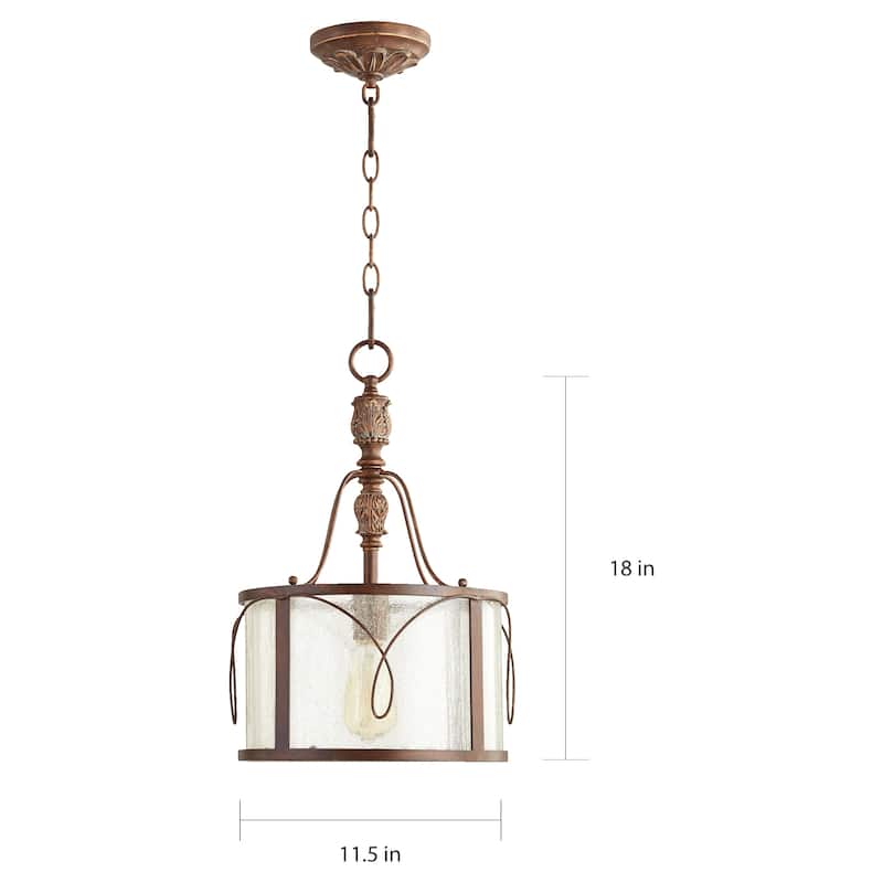 Salento Clear Seeded 1-light Pendant