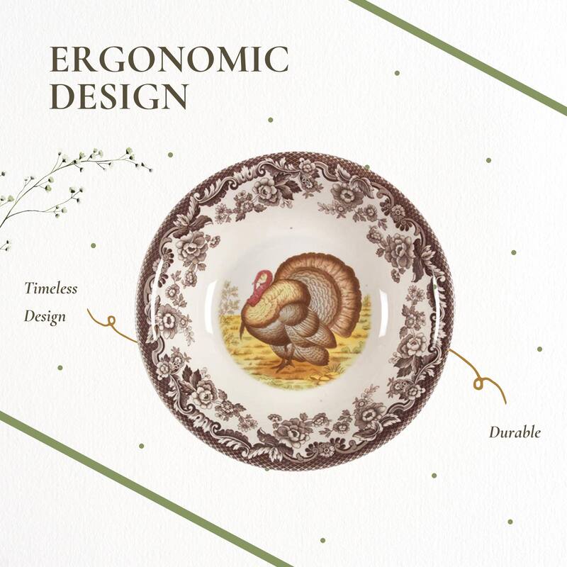 Spode Woodland Ascot Cereal Bowl