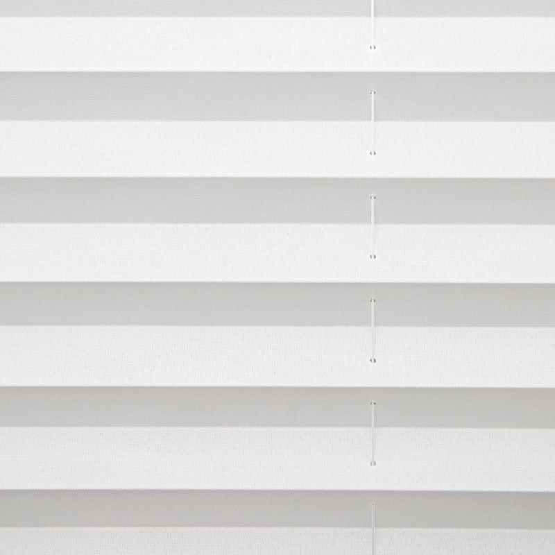 64-inch White Light-filtering Pleated Shade