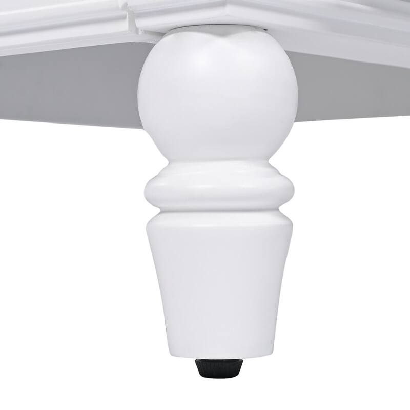 Bathroom Vanity with Sink, Bathroom Cabinet with Two Doors, Magnetic Door Stopper and Adiustable Foot Pads, A Drawer